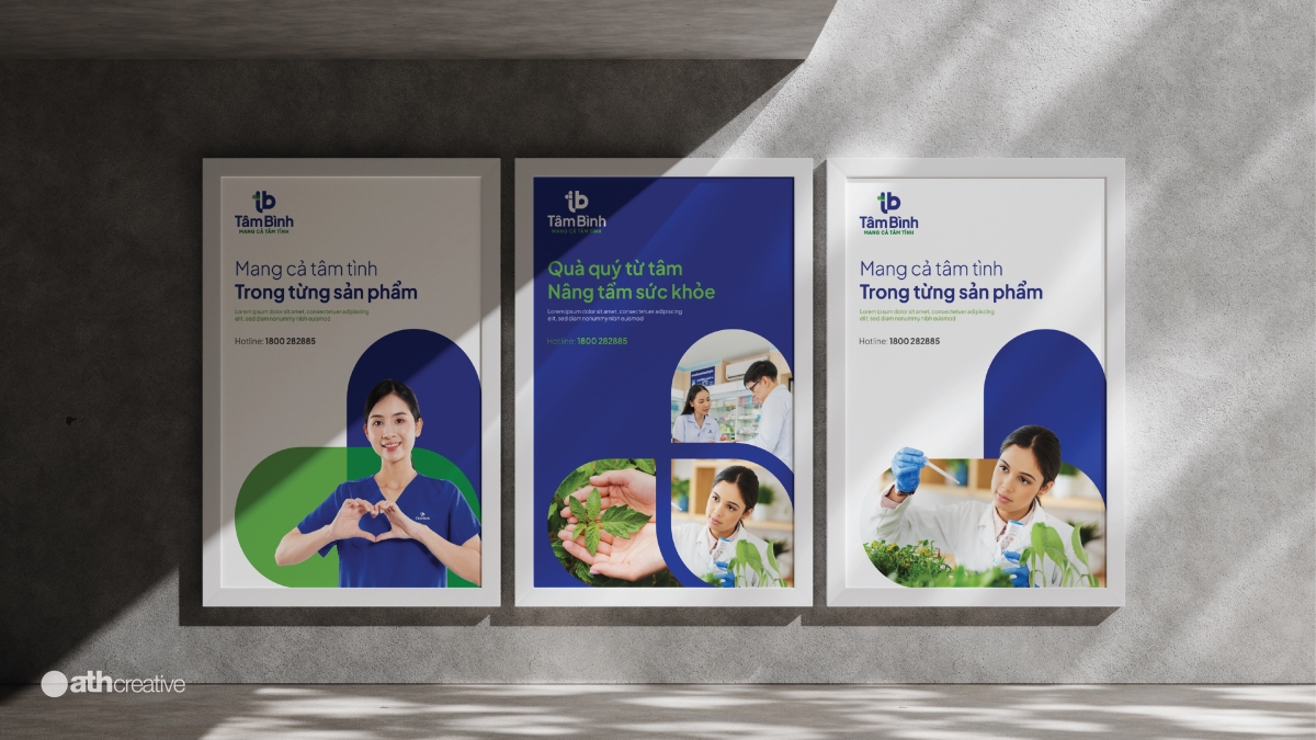 THIẾT KẾ BỘ NHẬN DIỆN THƯƠNG HIỆU TÂM BÌNH